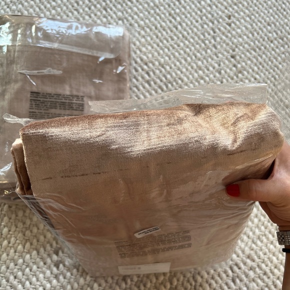 West Elm Luster Velvet Curtain - 96” Length - Picture 6 of 6